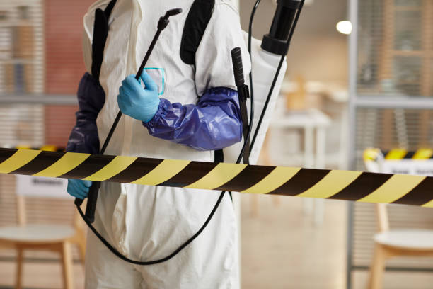 Professional Biohazard technician working in Covington, TN